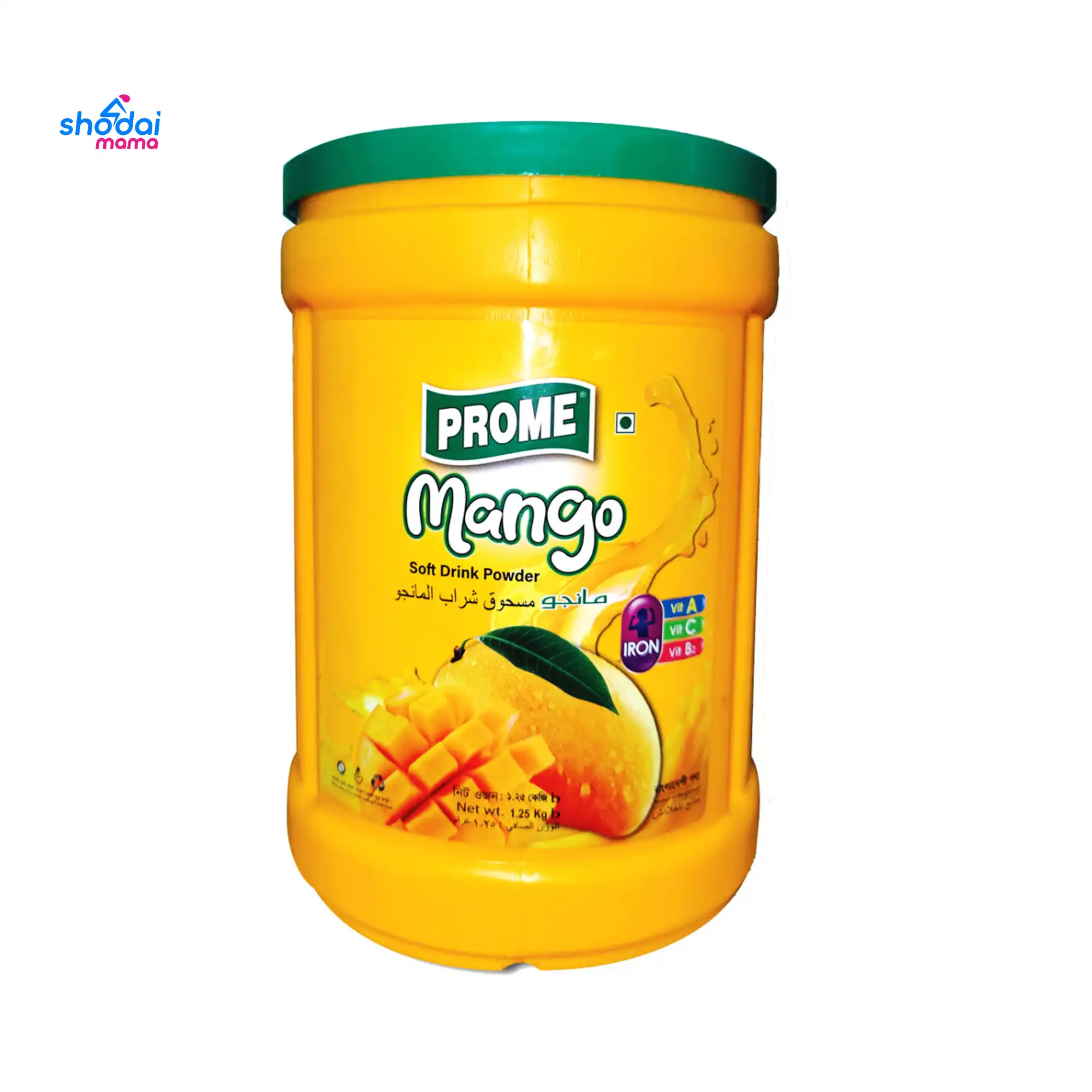 Prome Mango Soft Drink Powder 1250gm (Cane)